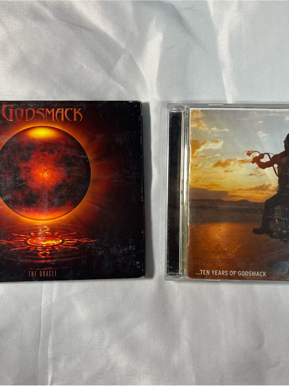 GODSMACK CD Lot The Oracle + Ten Years Of Godsmack Bonus Disc Y2K Rock Metal